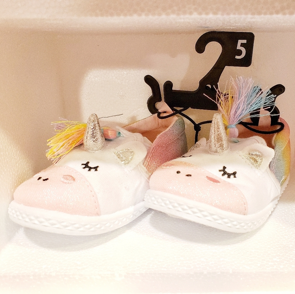 Wonder Nation Unicorn Baby Shoes